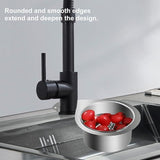 Stainless Steel Sink Drain Strainer-Heavy Duty Kitchen Basket