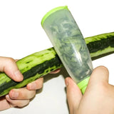 No-Mess Vegetable & Fruit Peeler with Storage Container