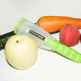No-Mess Vegetable & Fruit Peeler with Storage Container